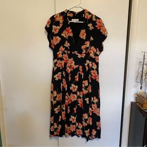 EUC Emily and Fin (ModCloth) Floral Dress